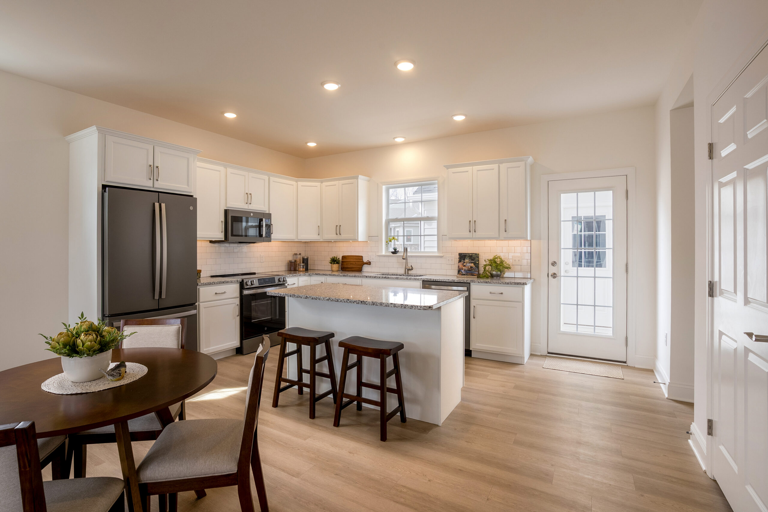Bright kitchen in a Luther Acres cottage