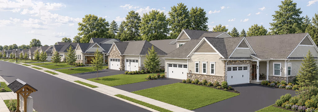 New neighborhood cottage homes at Luther Acres
